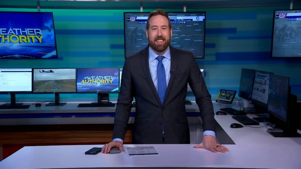 A cold front has brought breezy conditions and cooler weather - YouTube