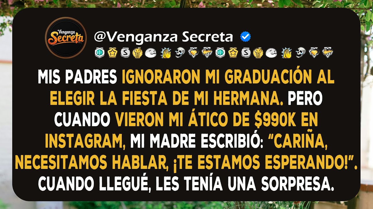 Mis padres ignoraron mi graduación al elegir la fiesta de mi hermana. Pero cuando vieron...