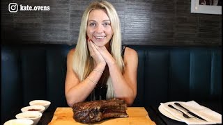 GIRL EATS 74OZ STEAK