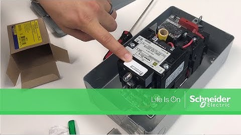 Installing 9999SP2R Pilot Light Kit in NEMA 1 Type S Starters | Schneider Electric Support
