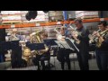 Brassband Bacchus ensemble speelt CALIFORNIA DREAMIN&#39;