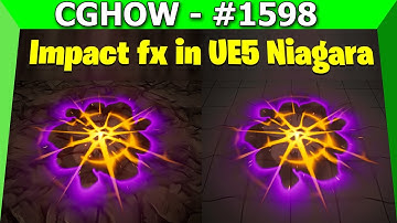 Creating Impact FX in UE5.4 Niagara: A Sneak Peek