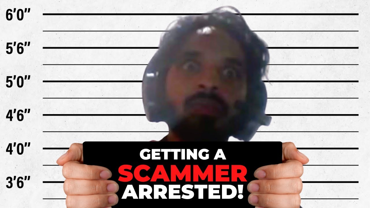 ⁣GETTING A SCAMMER ARRESTED