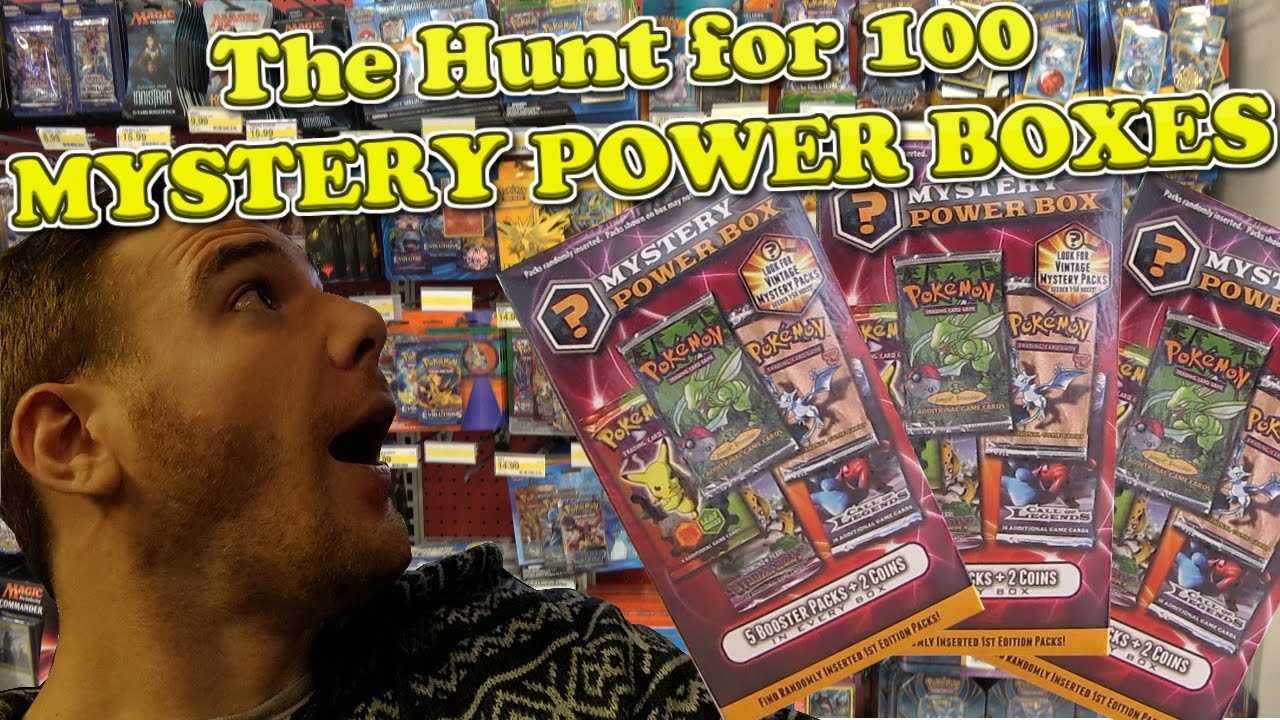 The Pokemon hunt for 100 Mystery Power Boxes! Part #1