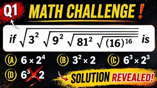 Math Challenge #mathshorts #algebra #trick #iitfoundation