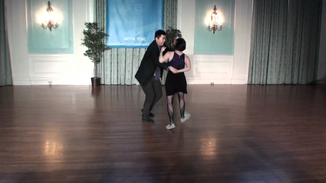 Lone Star Championships 2012 - Intermediate Lindy Jack & Jill - Yuxi Duan & Selena Kruse