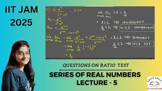 Lecture -5 Series || Mastering Sequences & Series #IITJAM2025 || #JAM