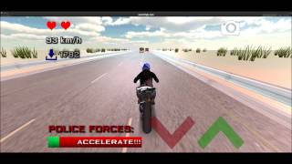 Desert Traffic Racer Motorbike - Ghostrider App [Update] screenshot 1