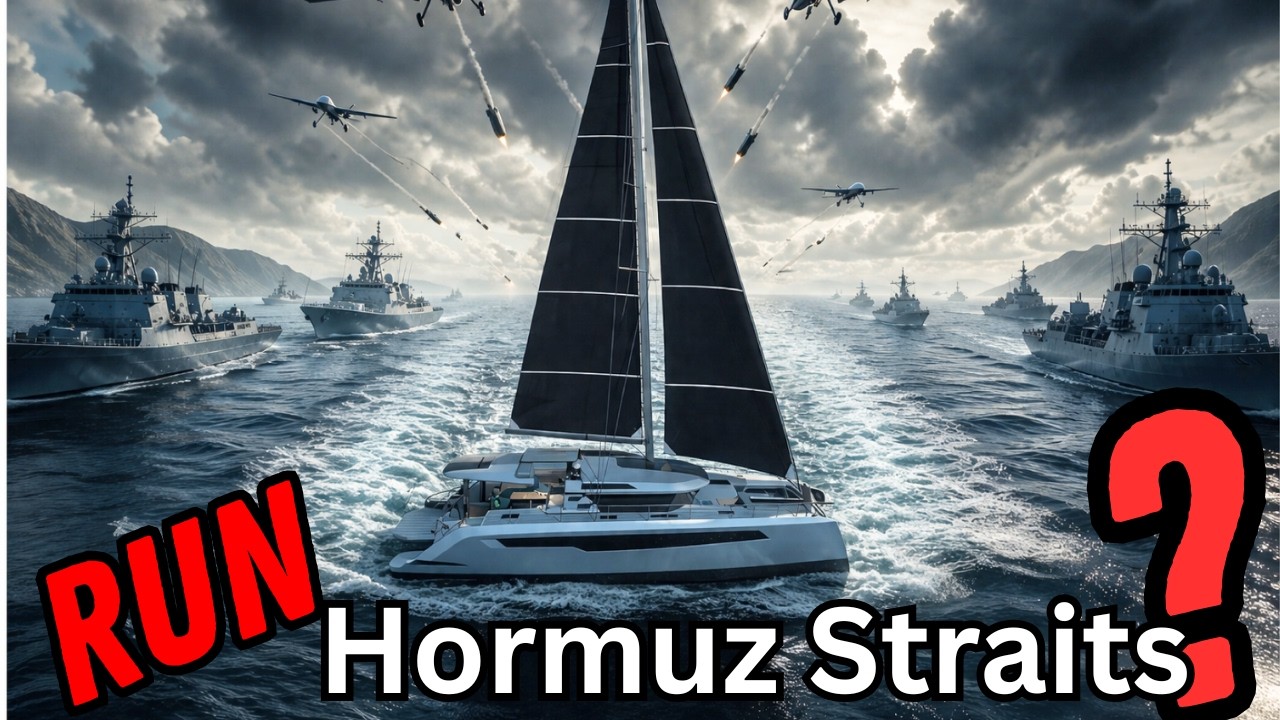 ⁣SHOULD WE RUN THE HORMUZ GAUNLET? And Portofino 52 Update...