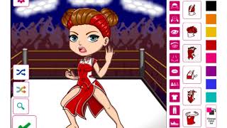 Chibi Fighter Dress Up Game gameplay kizi10 screenshot 4