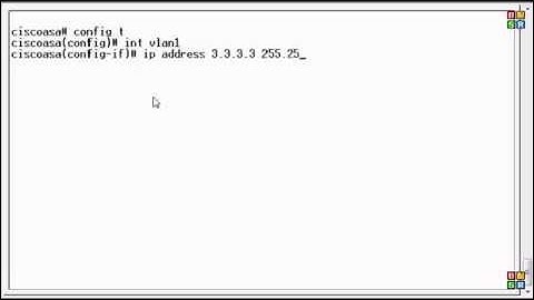Cisco ASA ver. 6, 7, and 8.2: Set IP Command