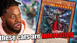 @thecalieffect Reacts to the NEW Azamina, Snake-Eyes, & White Woods Cards!