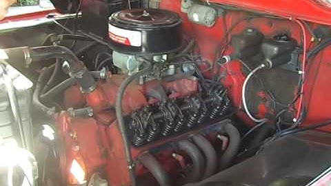 How to adjust valve lash on a Y Block Ford V8 second method