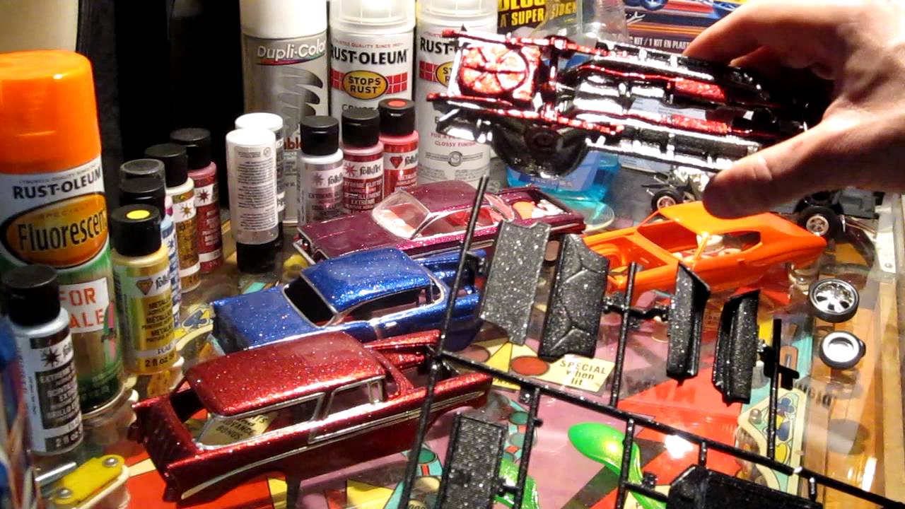 Metal Flake Model Car Paints Part 4 - YouTube