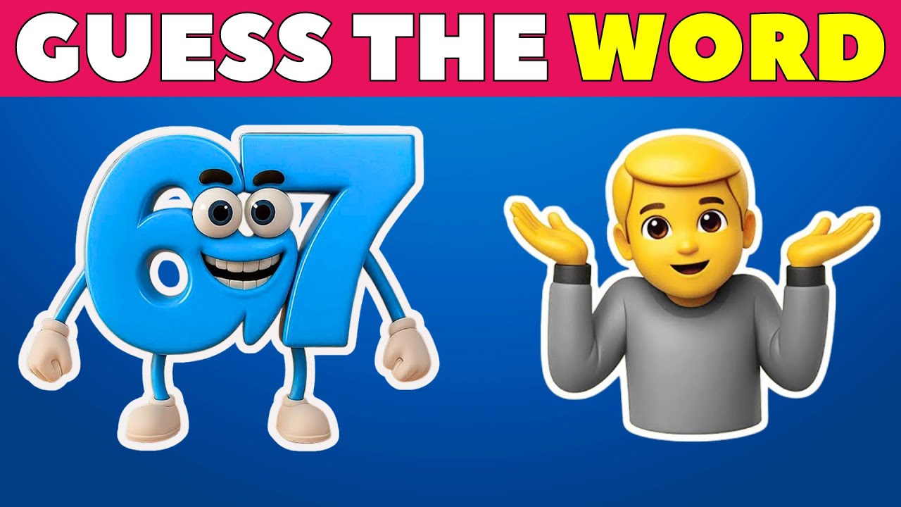Guess The WORD By Emojis? 🤔❓ Emoji Quiz Challenge 2026