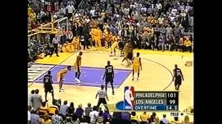 Around Allen Iverson - Game 1 NBA Finals 2001 (pt 6)