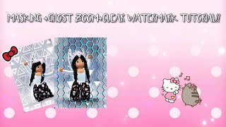 Masking +Ghost zoom+clear watermark tutorial (CapCut no pro) -mobile