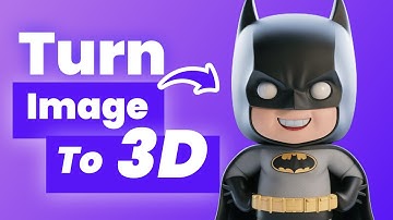 3 Tools to Turn 2D Image to 3D Model Using AI Free - Step by Step Tutorial (2024)