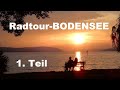 Radtour um den Bodensee Teil1 Konstanz-Stein am Rhein