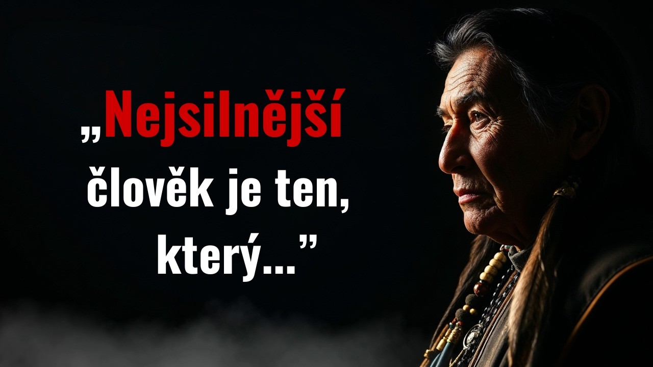 60 MOUDROSTÍ INDIÁNSKÝCH NÁČELNÍKŮ, které většina lidí pochopí příliš pozdě!