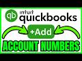 How To ADD ACCOUNT NUMBERS In QuickBooks Online (QUICK & EASY) 2026