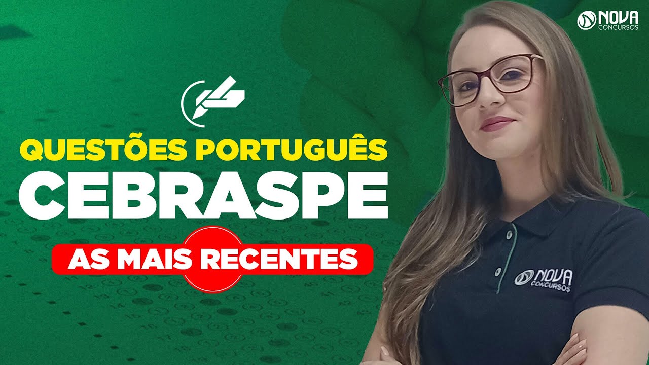 Questões Língua Portuguesa para Cebraspe: As mais recentes