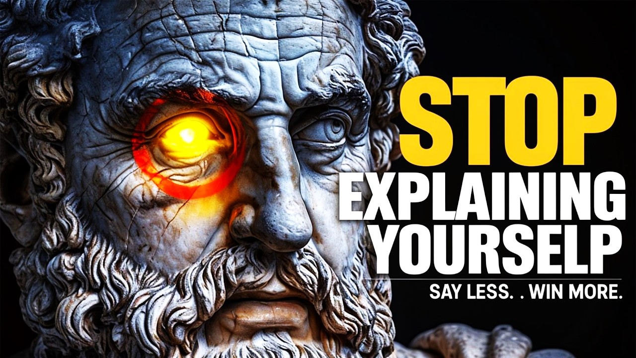 Stop Explaining Yourself – 7 Stoic Lessons That Will Change Your Life ...