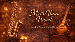 More Than Words  Soulful Smooth Jazz Ballad  Jazz U0026 Latin Lounge