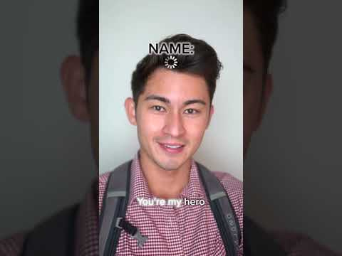 POV: Everyone receives a name when they turn 18 that describes them...