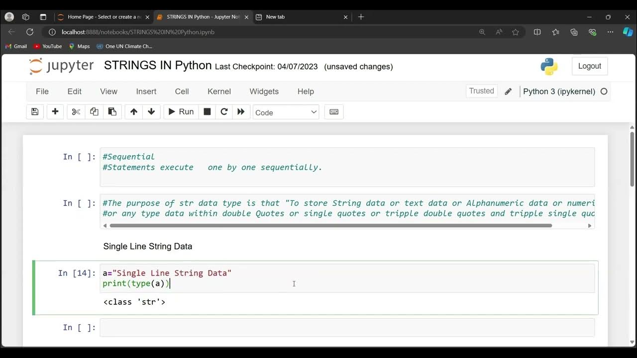 Python Strings Explained part1 - YouTube
