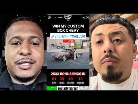 CJ ON 32 GAVE MARTY MAR FAKE ILLEGAL "SWEEPSTAKES" WEBSITE?!