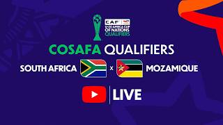 South Africa VS Mozamique | #TotalEnergiesAFCONU20 COSAFA Qualifiers | Final Match