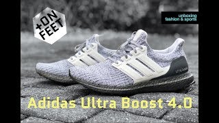 Adidas Ultra Boost 4.0 ‘Cookies & Cream’ | UNBOXING & ON FEET | fashion shoes | 2018 | 4K