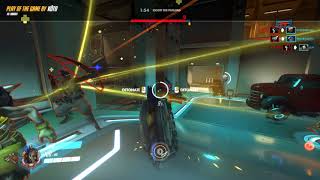 [Overwatch] Junkrat Quintuple kill! 720p