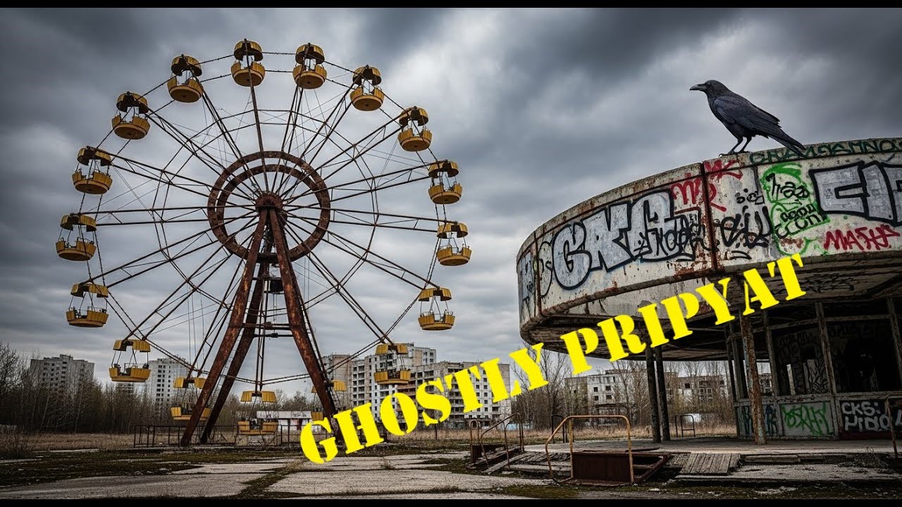 ☢️ PRIPYAT CHERNOBYL AT DUSK! | Driving in Pripyat - Part 2 ☢️