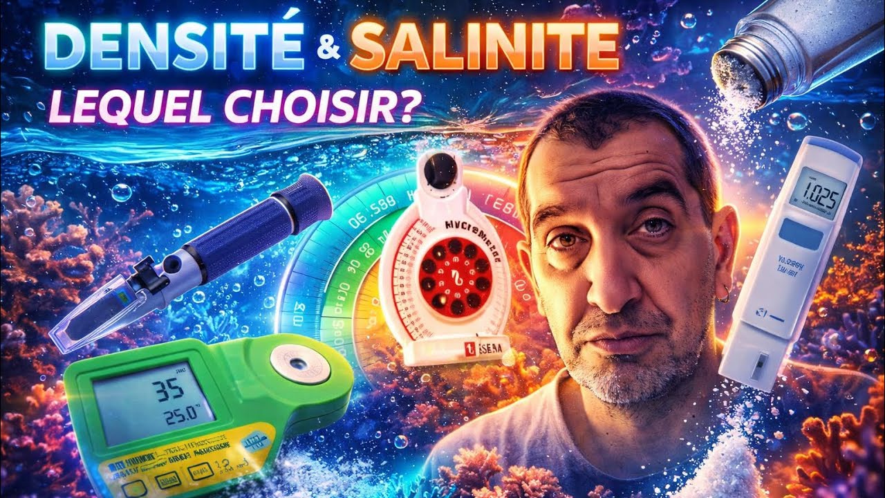 Salinité en aquarium : l’erreur que 90 % des récifalistes font