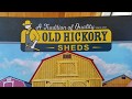 Old Hickory Wood Shed Tour