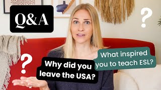 Question and Answer (you asked, I answered) :) — Learn English with Camille