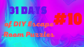 Use hidden objects in your DIY escape room