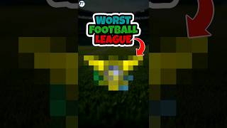 🌍 World’s Worst Football League Revealed! ⚽️🏆