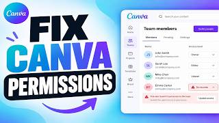 How to Fix Canva Team Access Permission Issues (FULL GUIDE)