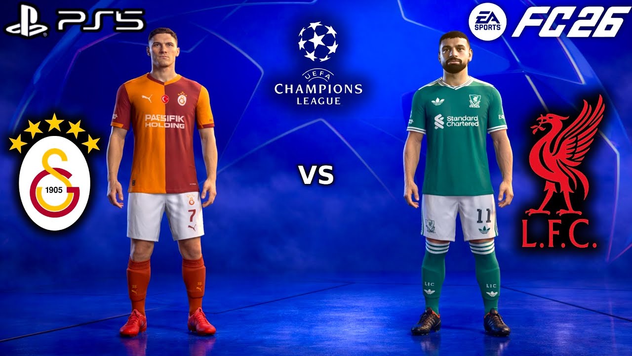 FC26 - Galatasaray vs Liverpool | UEFA Champions League 25/26 Full Match | PS5 Gameplay {4K60}#ps5 