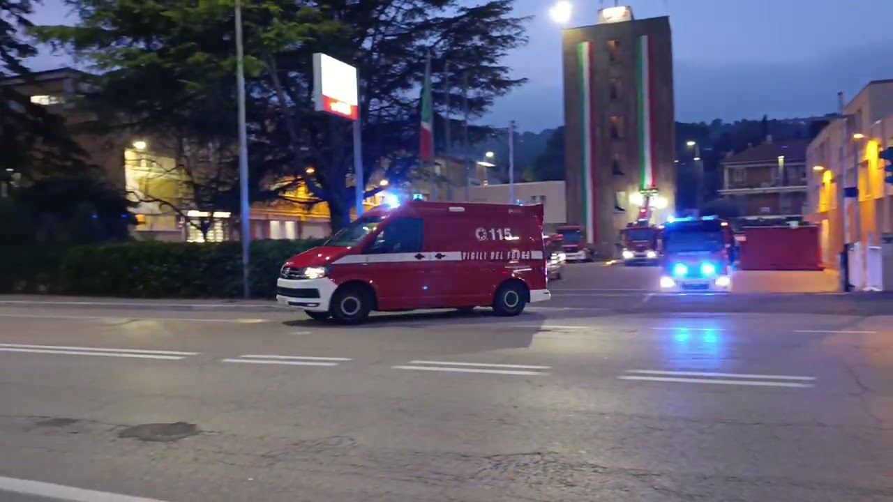 [WAIL! YELP!] Uscita VW POLISOCCORSO T6+ APS City2020 per Verifica Fuga Gas in sirena