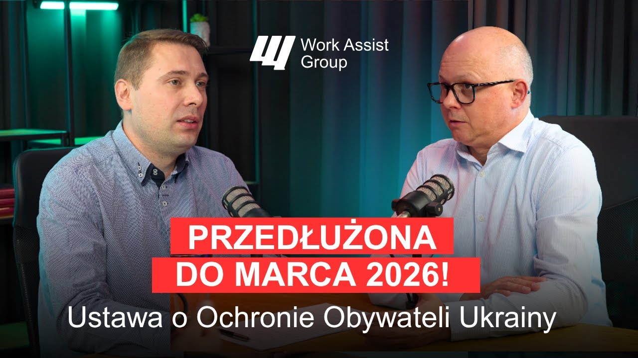 🎧 Ustawa o Ochronie Obywateli Ukrainy Przedłużona do Marca 2026!