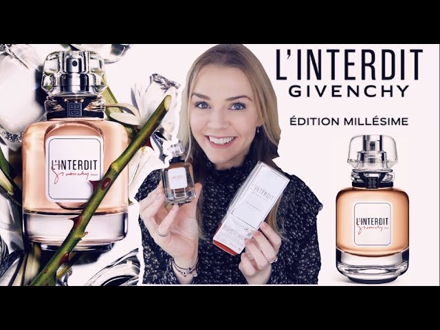 NEW GIVENCHY L'INTERDIT MILLESIME PERFUME REVIEW | Soki