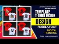FREE T-SHIRT TEMPLATE DESIGN WITH MOCKUP GAMIT ANG FREE ACCOUNT NA CANVA (TAGALOG TUTORIAL)