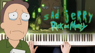 Sad Jerry (Jerry's Apartment) | Rick and Morty Piano Cover