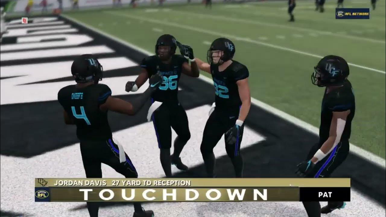 CFB Revamped ONLINE league UCF vs Baylor RFL YouTube