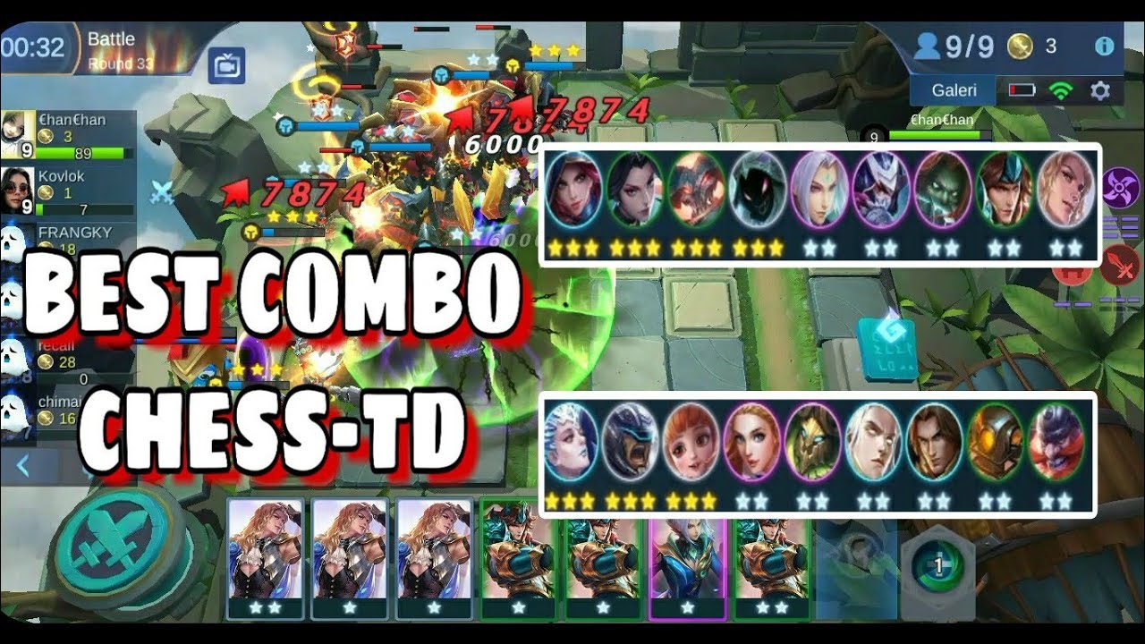 ASSASIN VS TANK | BEST COMBO CHESS TD 2.0 | MOBILE LEGENDS BANG BANG ...