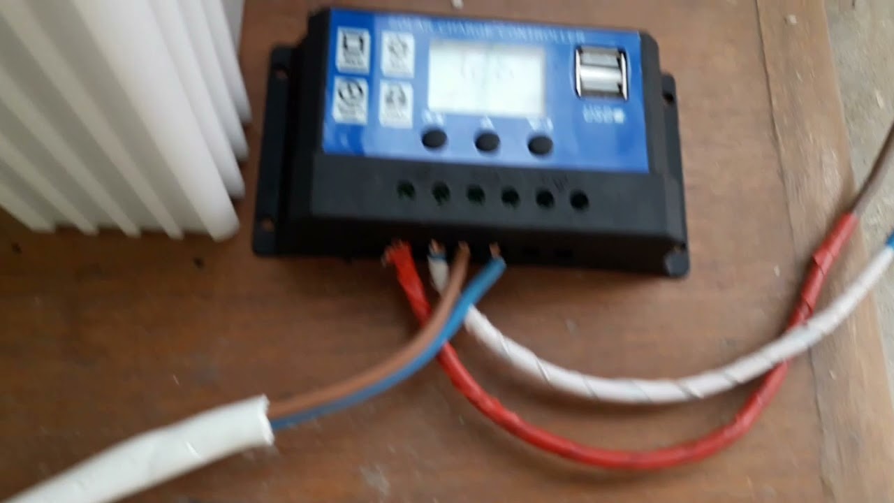 ربط.عاكسة.٤امبير.٩٠٠واط.على.لوح.شمسي.٣٦فولت.عشرة.امبير.ديسي.